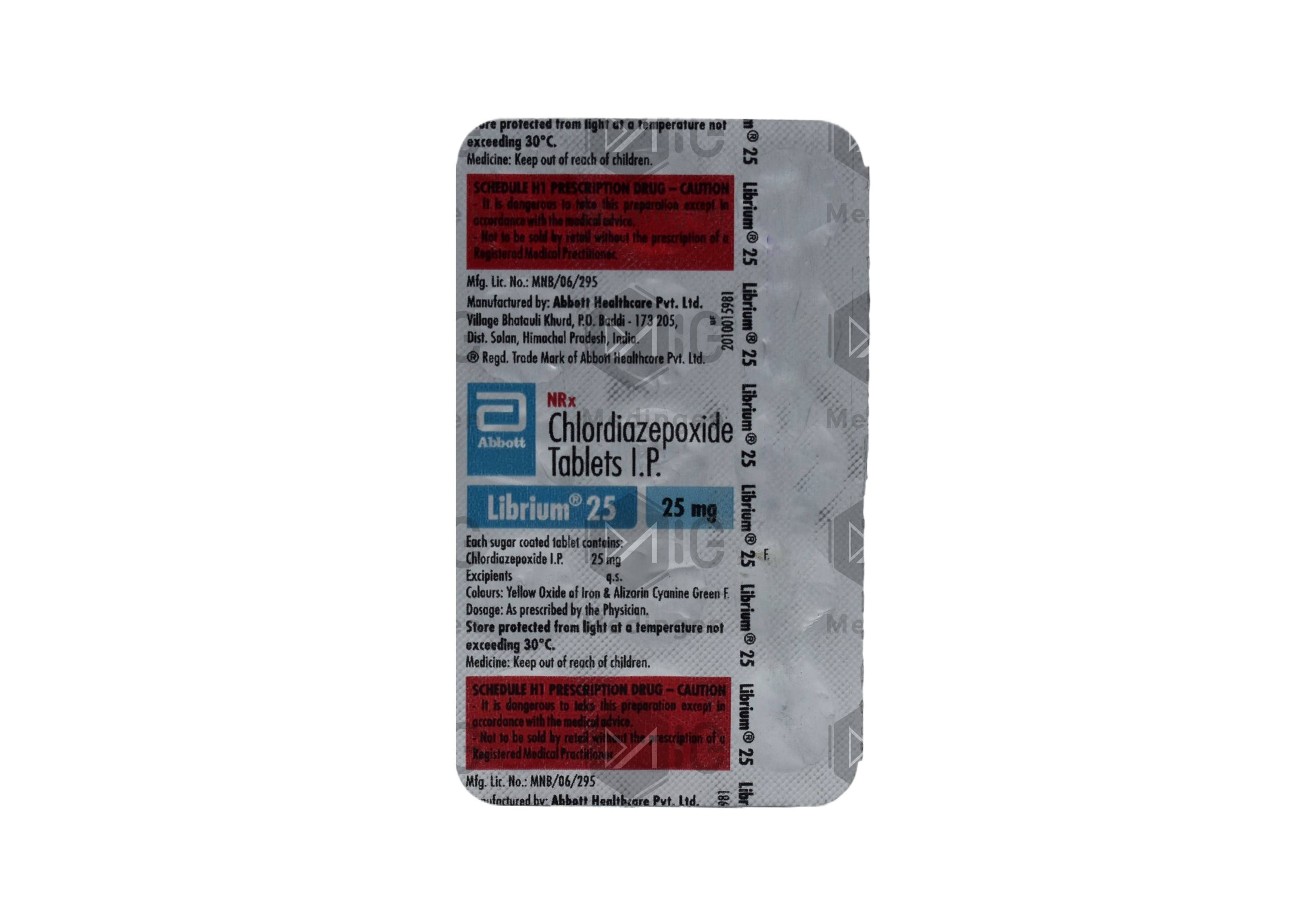 LIBRIUM 25MG